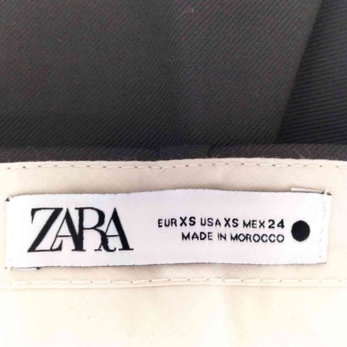 ザラ ZARA タック スラックス メンズ JPN:XS