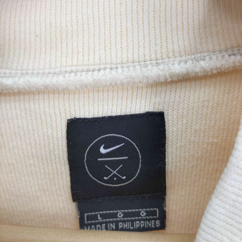 ナイキゴルフ NIKE GOLF スウッシュ刺繍 モックネック プルオーバー スウェット メンズ import:L