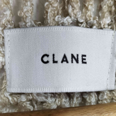 クラネ CLANE 20AW VOLUME FRINGE LONG TOPS レディース JPN:1