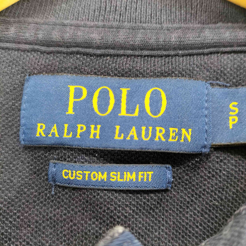 ポロラルフローレン POLO RALPH LAUREN CUSTOM SLIM FIT ベアー全面プリントS/S ポロシャツ メンズ JPN:S