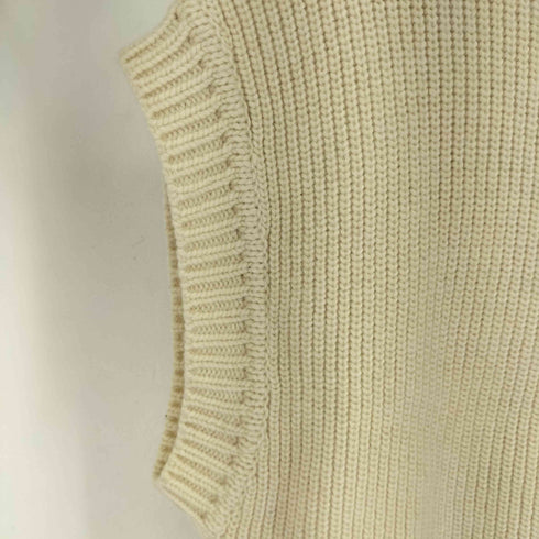 クラネ CLANE ZIP COLLAR KNIT VEST レディース JPN:2