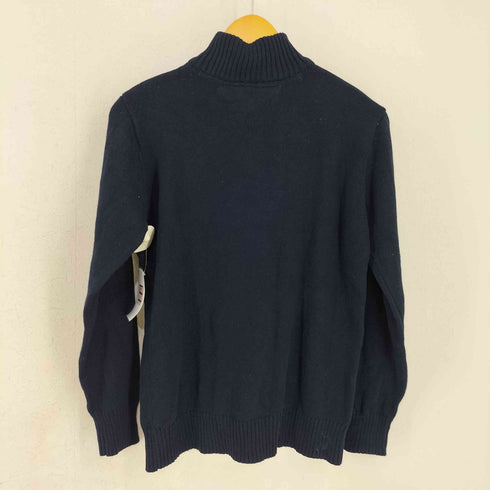トミーヒルフィガー TOMMY HILFIGER ハーフジップ コットンニット レディース L/G(16/18)
