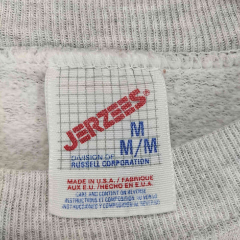 ジャージーズ JERZEES 90s MADE IN USA COPIAGUE ラバープリントスウェット メンズ JPN:M