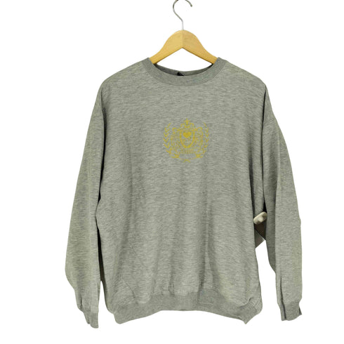 ブルックス BROOKS エンブレム刺繍クルーネックスウェット メンズ JPN:XL