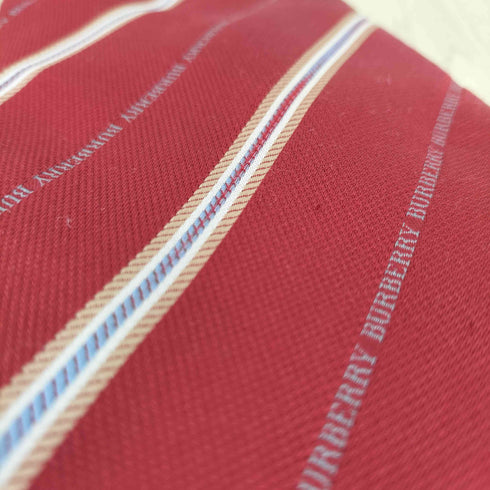 バーバリーロンドン BURBERRY LONDON ロゴストライプネクタイ メンズ