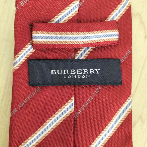 バーバリーロンドン BURBERRY LONDON ロゴストライプネクタイ メンズ