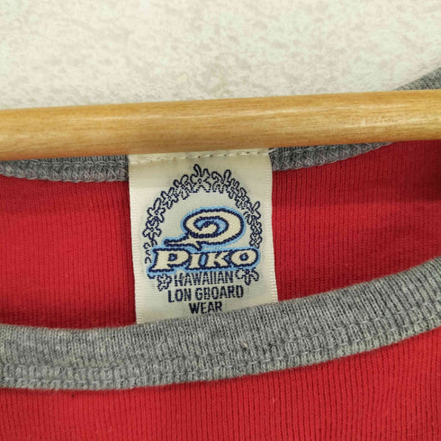 ピコ PIKO 90~00S ロゴ刺繍タンクトップ レディース JPN:M