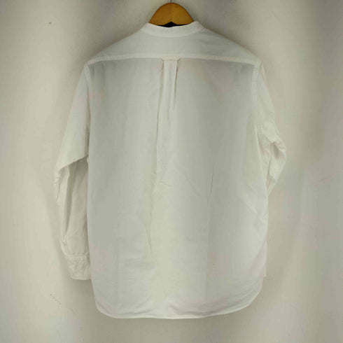 ジェイプレス J.PRESS ワンポイント刺繍 L/S バンドカラーシャツ メンズ JPN:L
