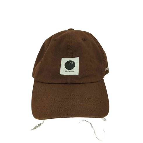 オーバーライド override C.TWILL WOVEN LABEL 6P CAP メンズ
