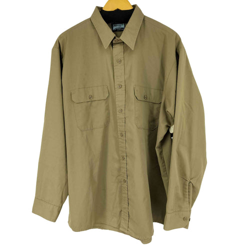 フィールドマスター fieldmaster MADE IN USA フラップポケット L/S シャツ メンズ 2XL