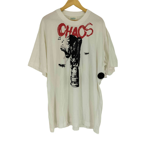 ヴィヴィアンウエストウッドワールズエンド Vivienne Westwood worlds end CHAOS フロントプリントS/S TEE メンズ JPN:XXL