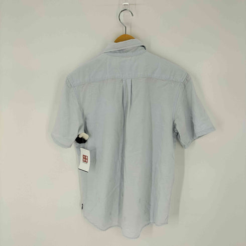 ステューシー Stussy 00S ロゴ刺繍 ワンポケット半袖シャツ stussy AUTHENTIC LA NY メンズ import:S