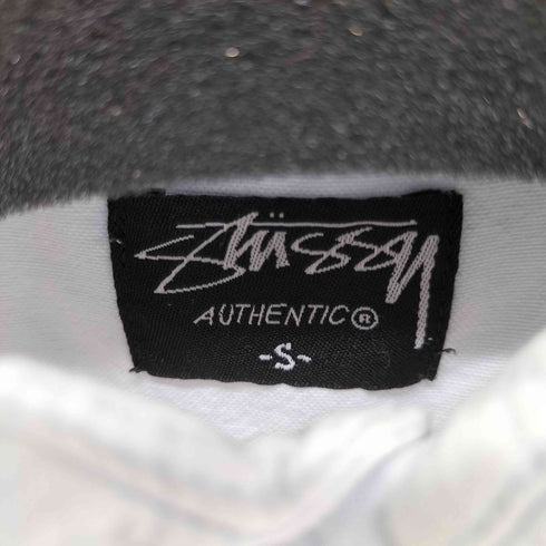 ステューシー Stussy 00S ロゴ刺繍 ワンポケット半袖シャツ stussy AUTHENTIC LA NY メンズ import:S