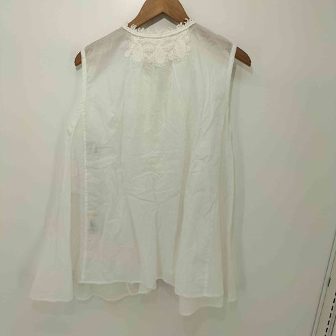 ズッカ ZUCCa ノースリーブレースブラウス レディース JPN:M
