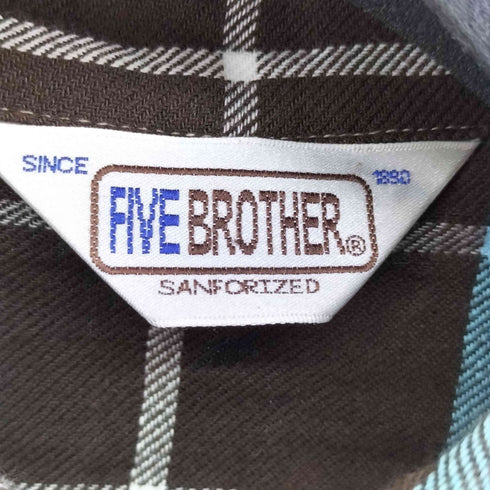 ファイブブラザー FIVE BROTHER ウエスタンシャツワンピース レディース import:M
