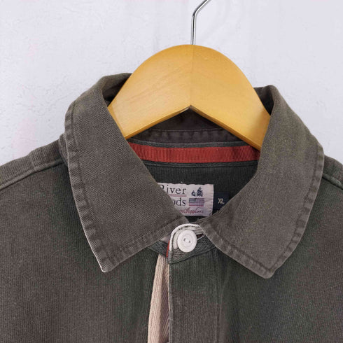 RIVER WOODS ラガーシャツ メンズ import:XL