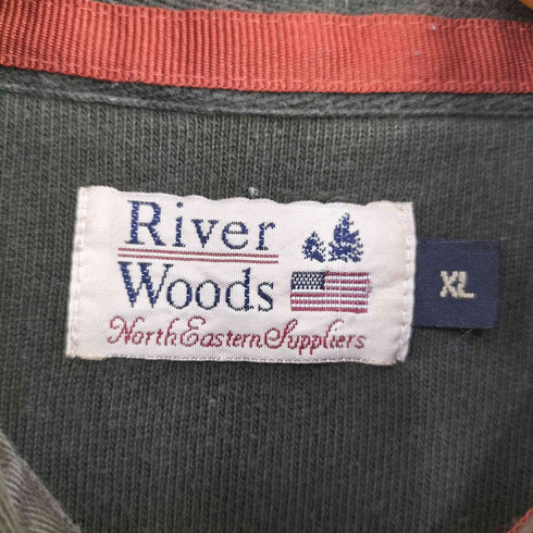 RIVER WOODS ラガーシャツ メンズ import:XL