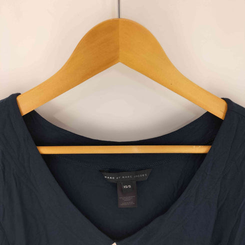 マークバイマークジェイコブス Marc by Marc Jacobs レーヨンノースリーブパネルカラードルマンワンピース レディース import:XS