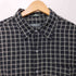 ライルアンドスコット LYLE&SCOTT 80-90s チェック柄 シルク混 バンブー混 ショートスリーブシャツ メンズ import:L