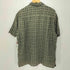 80-90s シルク混 リネン混 総柄 ショートスリーブシャツ メンズ import:XL