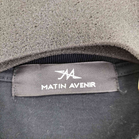 マタンアヴニール MATIN AVENIR フォトグラフィックプリント ヘビーウエイト Tシャツ メンズ JPN:S