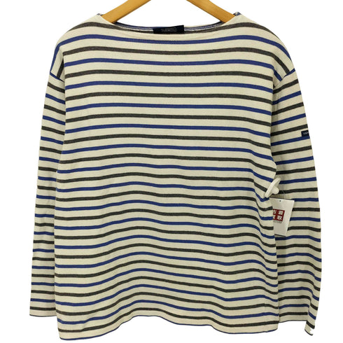 セントジェームス SAINT JAMES ボーダーバスクシャツ メンズ import:L