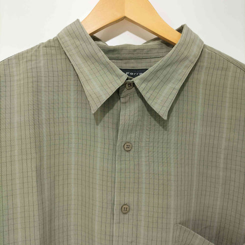 ジェイフェラー J.FERRAR 80-90s チェック柄 ショートスリーブシャツ メンズ 2XLT