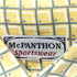 McPANTHON 80-90s チェック柄 コットン ショートスリーブシャツ メンズ XXL