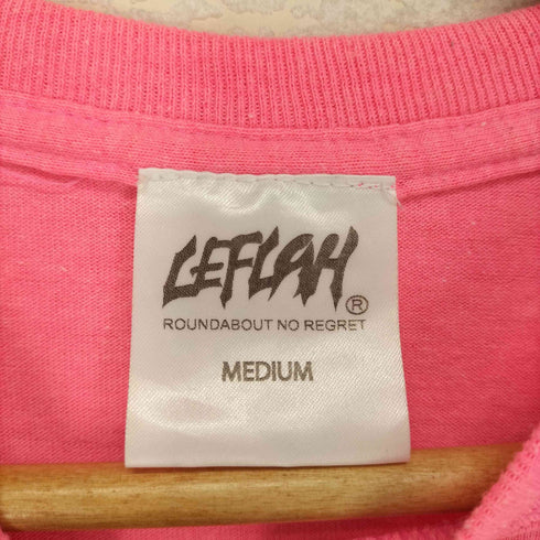 レフラー Leflah RAWCUL プリント半袖Tシャツ メンズ JPN:M