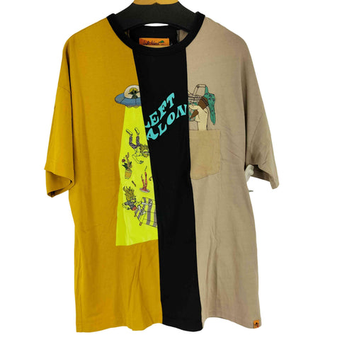 レフトアローン LEFT ALONE ドッキングデザイン Tシャツ メンズ JPN:L
