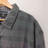 TOSCANO 80-90s シルク混 チェック柄 ショートスリーブシャツ メンズ XXL