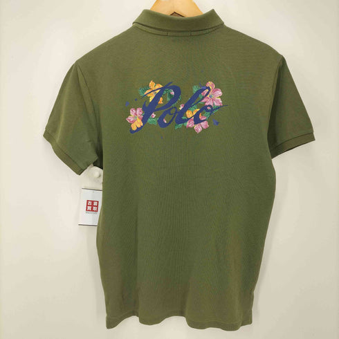 ポロラルフローレン POLO RALPH LAUREN 両面フラワープリント&刺繍 ポロシャツ メンズ JPN:S