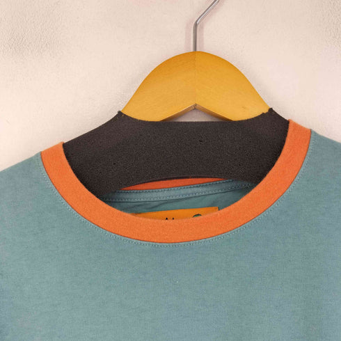 レフトアローン LEFT ALONE 袖刺繍 ボーダー L/S Tシャツ レディース FREE