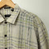 IZOD 80-90s 総シルク チェック柄 ショートスリーブシャツ メンズ import:L