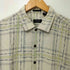 IZOD 80-90s 総シルク チェック柄 ショートスリーブシャツ メンズ import:L