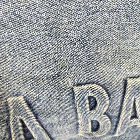 エーエイプバイアベイシングエイプ AAPE BY A BATHING APE エンボス加工 ワンポイントロゴ刺繍2Pデニムジャケット メンズ JPN:L