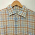 T.M.Lewin 80-90s 総リネン チェック柄 ショートスリーブシャツ メンズ import:L