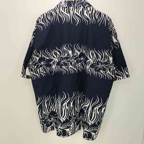 CAMORRA 80-90s 総柄 ショートスリーブ オープンカラーシャツ メンズ import:XL