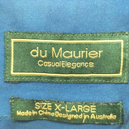 du Maurier 80-90s 総柄 ショートスリーブシャツ メンズ import:XL
