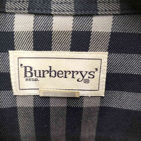 バーバリーズ BURBERRYS シャドーホース ノバチェック長袖シャツ メンズ JPN:M