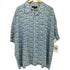 ストラクチャー STRUCTURE 80-90s 総柄 レーヨン ショートスリーブ オープンカラーシャツ メンズ import:XL