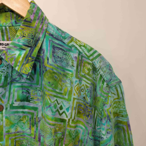 MaD GRiNGo 80-90s 総柄 ショートスリーブシャツ メンズ import:XL