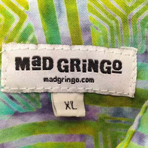 MaD GRiNGo 80-90s 総柄 ショートスリーブシャツ メンズ import:XL