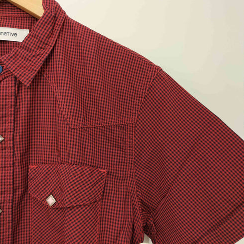 ノンネイティブ nonnative ギンガムチェック RANCHER SHIRT メンズ JPN:0