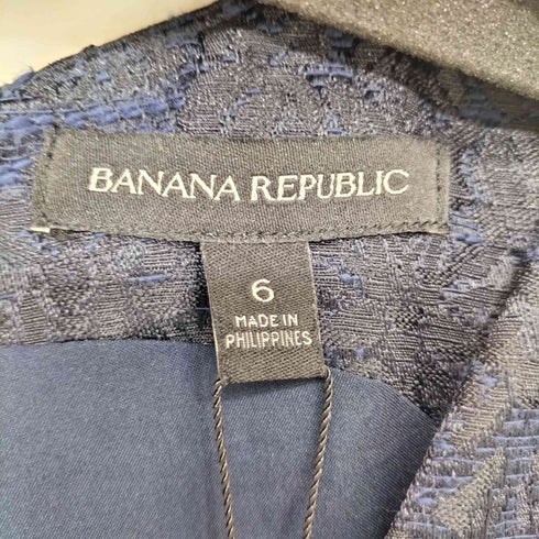 バナナリパブリック BANANA REPUBLIC ジャガード織ワンピース レディース US:6