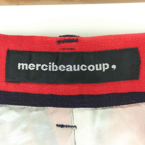 メルシーボークー mercibeaucoup マルチストライプ ショーツ メンズ 3