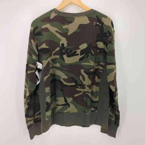 ソフネット SOPHNET. ロゴ カモフラ クルーネックスウェット メンズ JPN:M