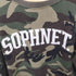 ソフネット SOPHNET. ロゴ カモフラ クルーネックスウェット メンズ JPN:M
