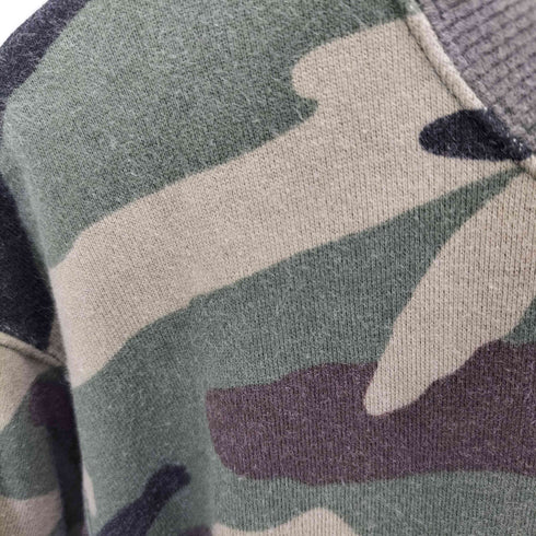 ソフネット SOPHNET. ロゴ カモフラ クルーネックスウェット メンズ JPN:M