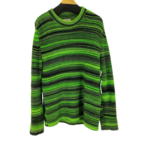 イーアールエル ERL Striped wool-blend sweater メンズ